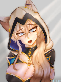 Fem Kaine Knight fan art