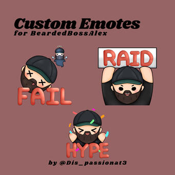 BeardedBossAlex's Emote