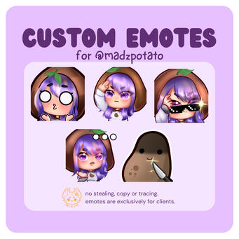 Madzpotato&#39;s Emotes
